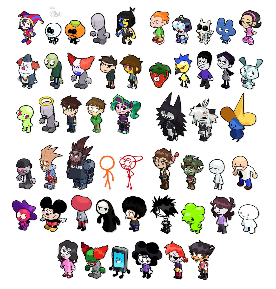 All the Indie Animation Buddies so far!
Who is missing?