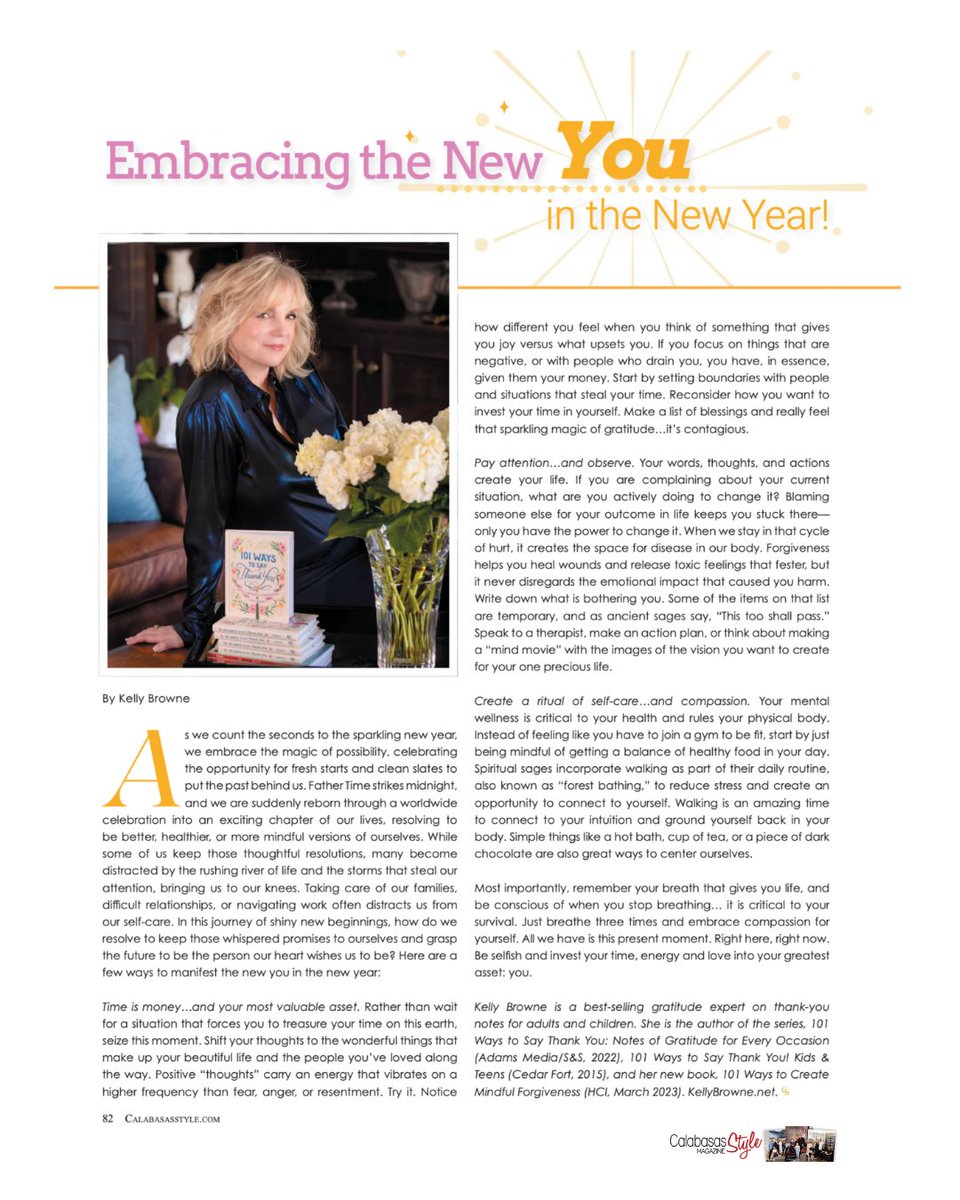 KellyBrowne6's tweet photo. Thank you so much @13StarsMedia January/February 2025 Issue - Hitting newsstands today! Read my article, or pick up a copy in #Calabasas! #signededitions at @BNBuzz #LosAngeles @adamsmedia @CedarFortBooks @HCI_Books 

https://t.co/8Fe3fGmTt3 https://t.co/BJ1bXNlmn3