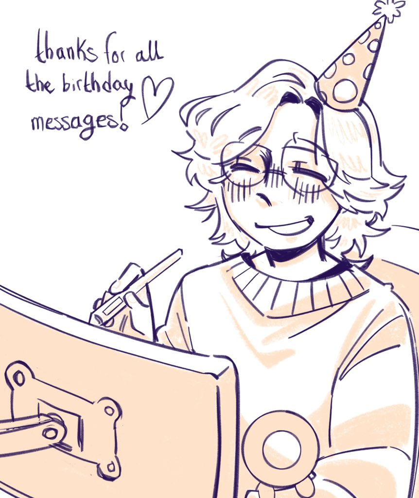 i had a good one this year, surrounded by the people i love, i hope to still be everyone’s favorite senior AvA/AvM enjoyer