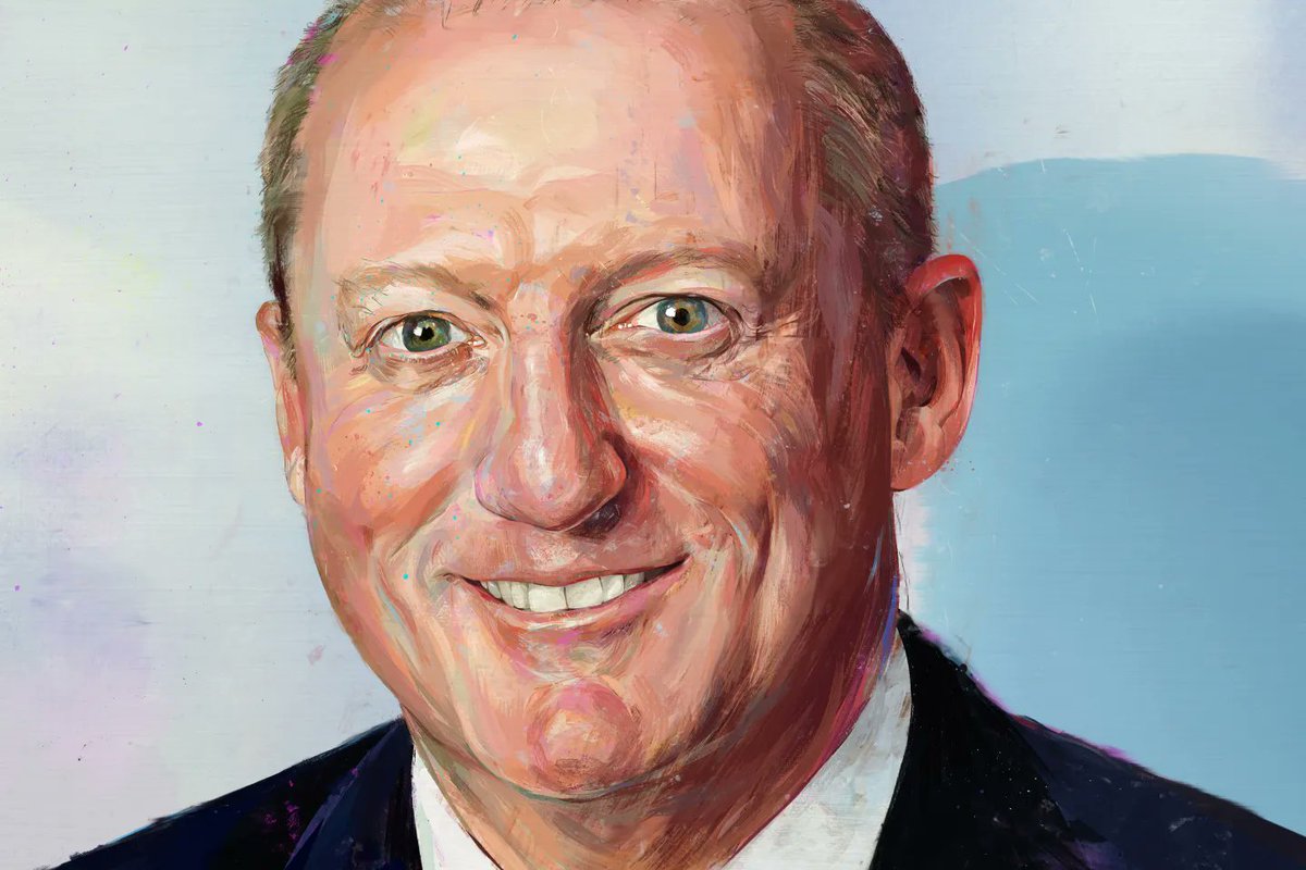 🚨🇺🇸WARREN BUFFETT'S SUCCESSOR REVEALED: MEET GREG ABEL

Greg Abel, Berkshire Hathaway's vice chairman, is Buffett's chosen successor as CEO.

Overseeing $270B in annual revenues, Abel transformed Berkshire's energy division into a powerhouse.

Known for his sharp intellect,