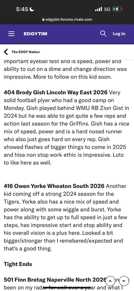 Thank you <a href="/EDGYTIM/">Timothy “EDGYTIM” OHalloran</a> for the Write up!