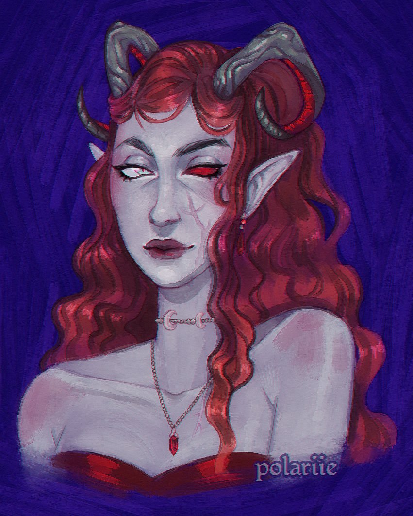 polariie's tweet photo. portrait c0m for Miavinn (discord) https://t.co/EhQRQQmpzx