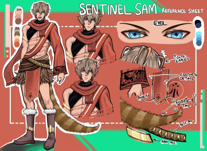 SentinelSam1's tweet photo. @theLavaSavage Art by @NiVTUBER https://t.co/kjdnJgtamf