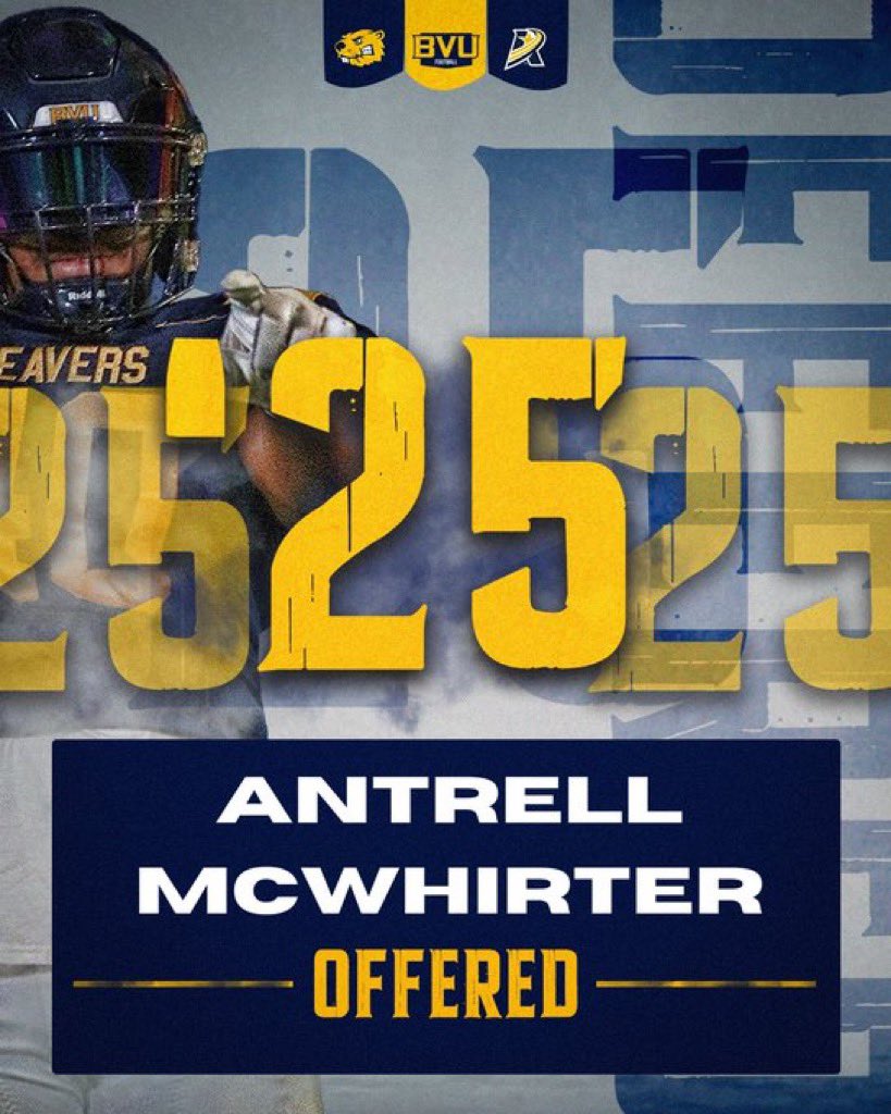 BUENA VISTA OFFERED !! <a href="/CoachEHubbard/">Coach Hubbard</a> <a href="/BVUFootball/">Beaver Football</a> <a href="/burleyjj/">Coach Jerald Burley</a> <a href="/CoachShort53/">Quentin Short</a>