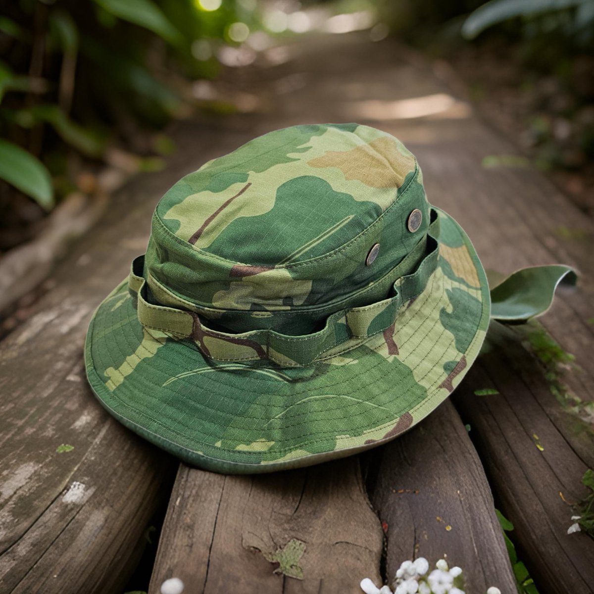 0241T79631's tweet photo. 0241Tactical Branded Boonie Hat – where quality meets affordability! Oak Leaf Spring pictured (Almost Gone!)

Available at https://t.co/2QcMVV9qKo 

This hat features a design inspired by the US General Issue but enhanced with thoughtful improvements. Crafted from durable 50/50 Nylon Cotton Ripstop, it comes in unique and rare patterns and is made in Hong Kong specifically for 0241 Tactical.

Key features include:

*A generous 2.5" brim for optimal sun protection
*A retention strap designed in a matching pattern for a secure fit
*Four ventilation holes to ensure maximum comfort during wear

Available Sizes:
Small: 7
Medium: 7 1/4
Large: 7 1/2
Extra Large: 7 3/4