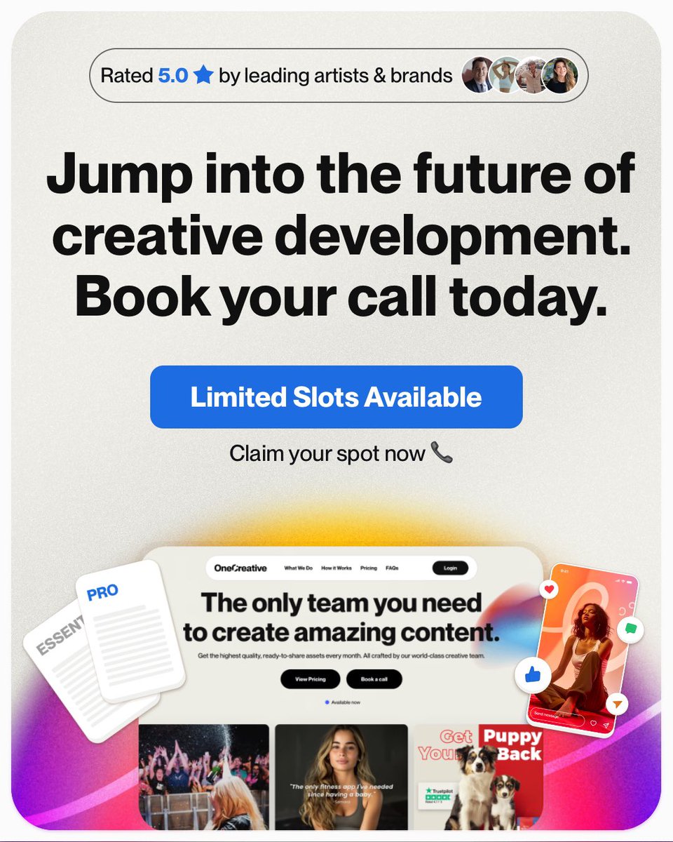 One Creative tweet media