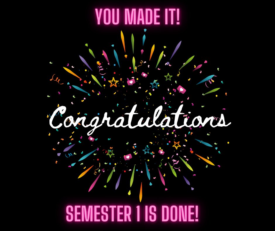 LDEA_NJ's tweet image. First Semester Complete! 🎉Let&apos;s rest, recharge, and reflect on all we’ve accomplished this weekend. We’ll kick off the second semester with renewed energy and determination when Monday comes.
#FirstSemesterDone #RestAndRecharge #StrongerTogether #secondsemesterherewecome