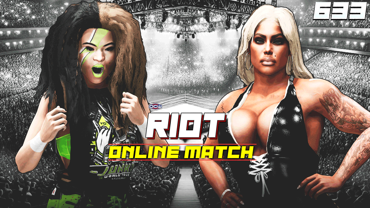 ocwfed's tweet photo. Big Show tonight stream is up! We kick off at 7:10PM EST - Riot Ep 633
https://t.co/aTaI6t82E3
https://t.co/reEKbK8Iwf

@Prodigy_Sheldon v BASH
@Zc_Chila v Jordy T.
@ElParcaOCW Heroes Welcome
@marisawelch2k v Junko

THIS IS PVP!

#WWE2K25 #WWE2K25 #twitchstreamer https://t.co/cL2u3LfbdD
