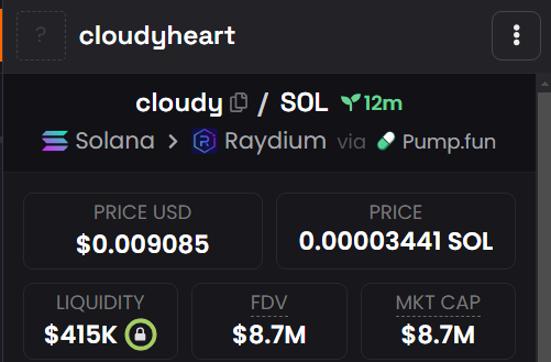 Mag_gems's tweet photo. Our printer tool @gem_tools has called $CLOUDY @cl0udyh3art at $72k MC
BrZmDQwbdLXme3uaea8znLhy9Bb3fucMJmcFBuRPpump
ATH $10M (x130+) , a $100 investment could worth $13k in less than 10 min π
Not first x100+ for today...
#GEMTOOLS TG link π https://t.co/VfquHW7NdY