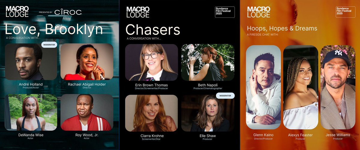 You know the vibes! Join us at the MACRO Lodge for a weekend of stacked panels and programs at <a href="/sundancefest/">Sundance Film Festival</a>. #stayMACRO
