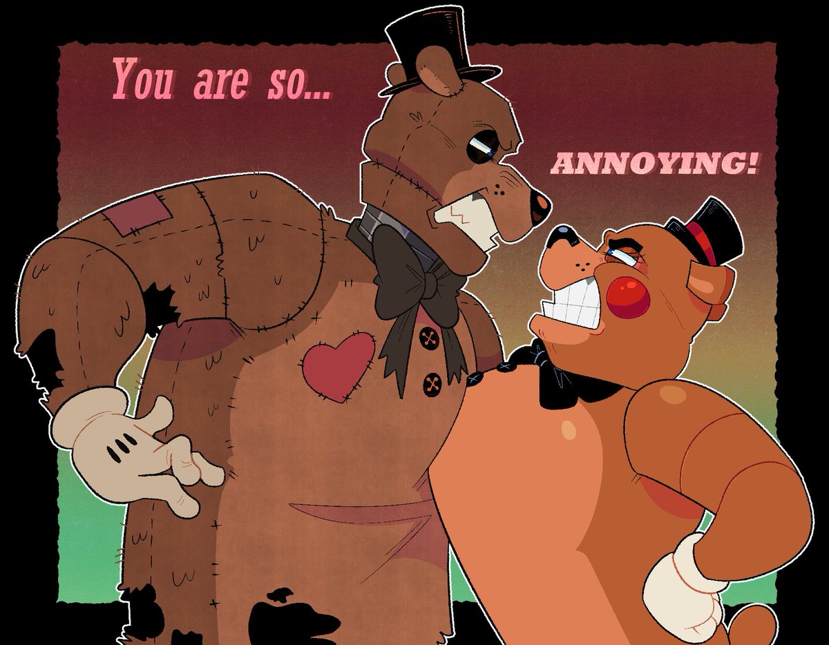 #FNAF 

Get out of here!