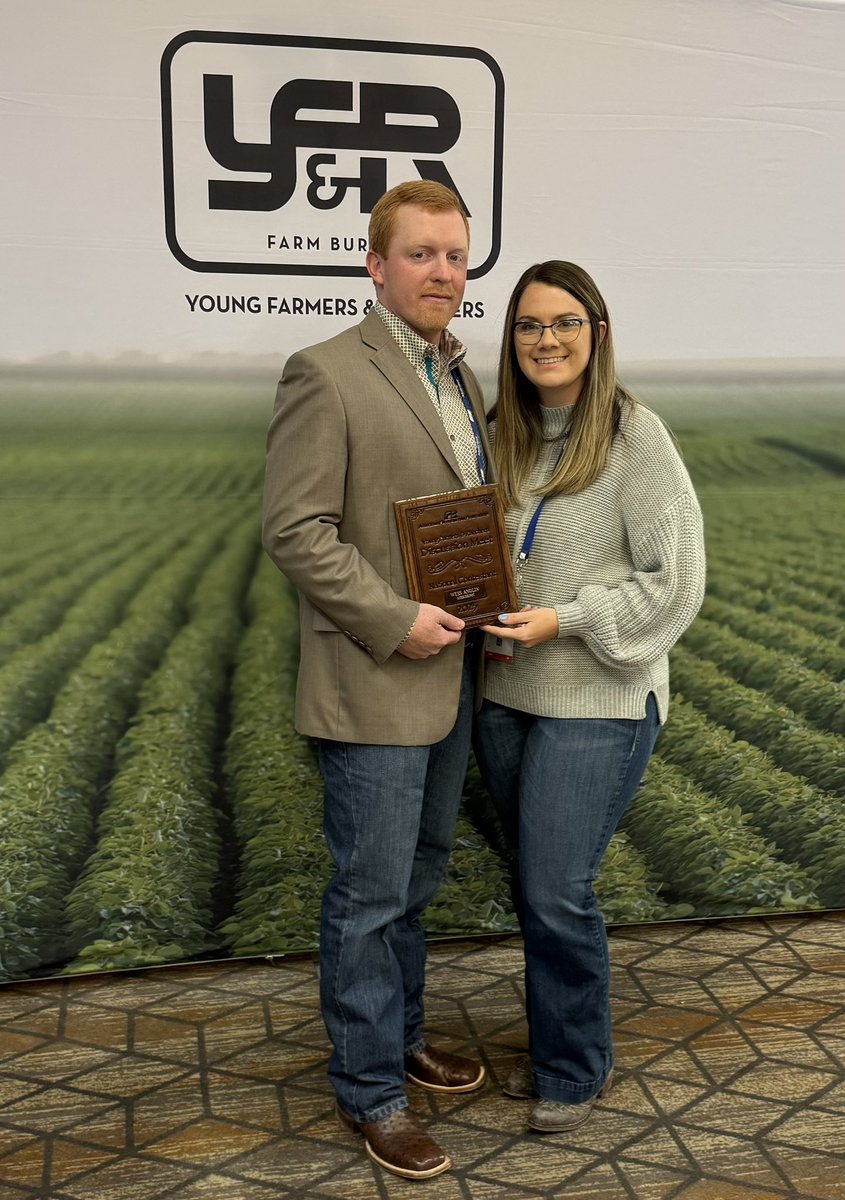 MSFarmBureau's tweet photo. Be sure to cheer on Mississippi’s Young Farmers and Ranchers contestants this weekend as they compete at the American Farm Bureau Convention in San Antonio. #AboveBeyond https://t.co/aMhJSr2Sym