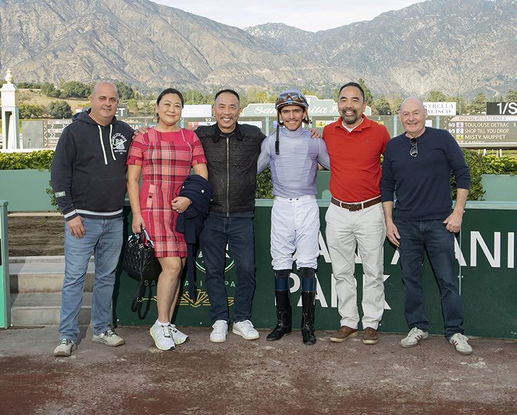 George Papaprodromou Racing (@gap_racing) on Twitter photo Toulouse Detrac goes gate to wire today <a href="/santaanitapark/">Santa Anita Park</a>. Congratulations to owners Calvin Nguyen & Joey Tran!! 🥳🎉 #GAPRacing Toulouse Detrac goes gate to wire today <a href="/santaanitapark/">Santa Anita Park</a>. Congratulations to owners Calvin Nguyen & Joey Tran!! 🥳🎉 #GAPRacing