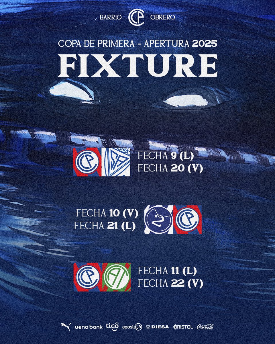 ¡Presentamos el Fixture Azulgrana para el Apertura 2025! 📆⚽️

¡Vamos con todo, Ciclón! 🌪️🔵🔴