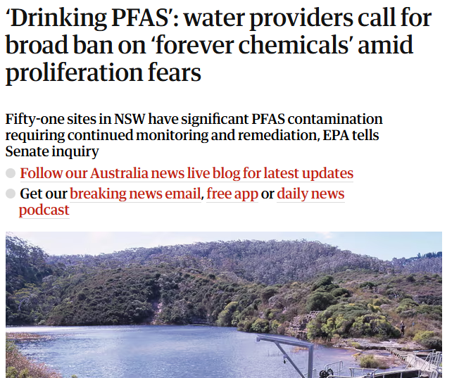 SCIEXFood's tweet image. In New South Wales, 51 sites have been identified with significant #PFASContamination, requiring continuous monitoring and remediation efforts, according to the EPA. 

Find out more 👉 bit.ly/42ssVUe

#PFASTesting #PFASAnalysis #ForeverChemicals