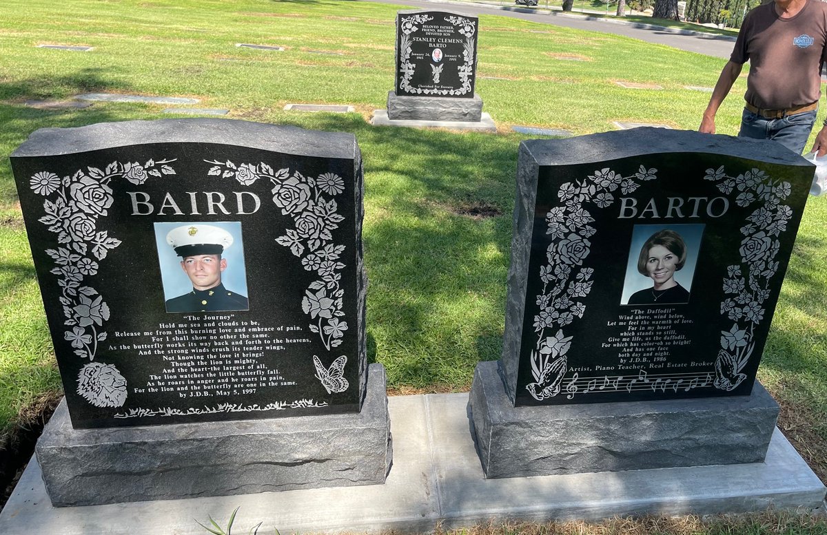 A headstone serves as a lasting tribute to honor and remember those we’ve lost, and it’s essential to choose a high-quality memorial that will stand the test of time - allheadstones.com/headstone/how-… #headstones #gravestone #tribute #funeral #cemetery #losangeles