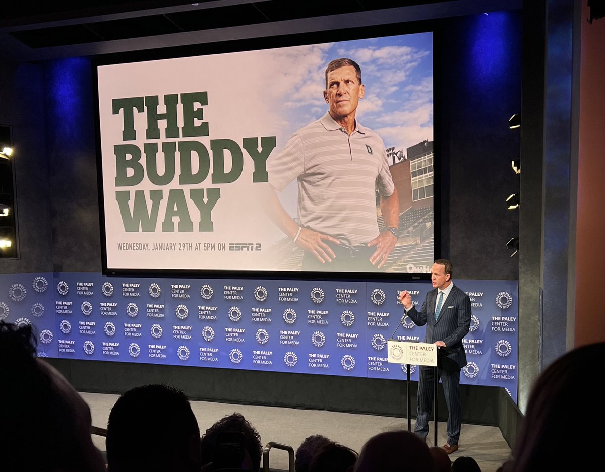 Dartmouth Football (@dartmouthftbl) on Twitter photo “The Buddy Way” movie premiere at <a href="/paleycenter/">PaleyCenter</a> . Thank you to everyone made this possible.
Catch the premiere Wednesday, Jan. 29 at 5 PM ET on ESPN2
Learn more ➡️ dartsports.co/4hs8nzq
#TheWoods #GoBigGreen “The Buddy Way” movie premiere at <a href="/paleycenter/">PaleyCenter</a> . Thank you to everyone made this possible.
Catch the premiere Wednesday, Jan. 29 at 5 PM ET on ESPN2
Learn more ➡️ dartsports.co/4hs8nzq
#TheWoods #GoBigGreen