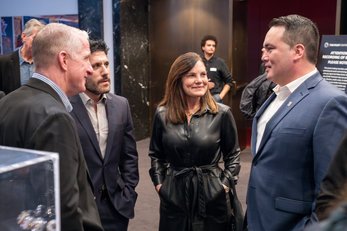 DartmouthFTBL's tweet photo. “The Buddy Way” movie premiere at @paleycenter . Thank you to everyone made this possible.

Catch the premiere Wednesday, Jan. 29 at 5 PM ET on ESPN2

Learn more ➡️ https://t.co/YCng7HjMgV

#TheWoods #GoBigGreen https://t.co/dlejJ2JxVA
