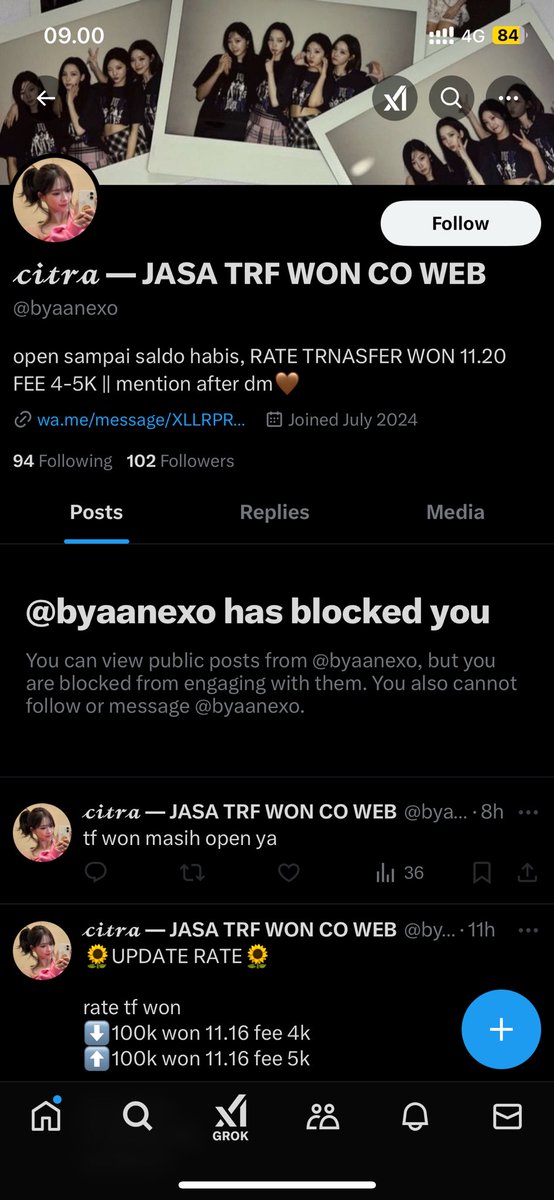 vojyes's tweet photo. @byaanexo @switcandis Scammer ini ga di proses https://t.co/jalAow8Qk0