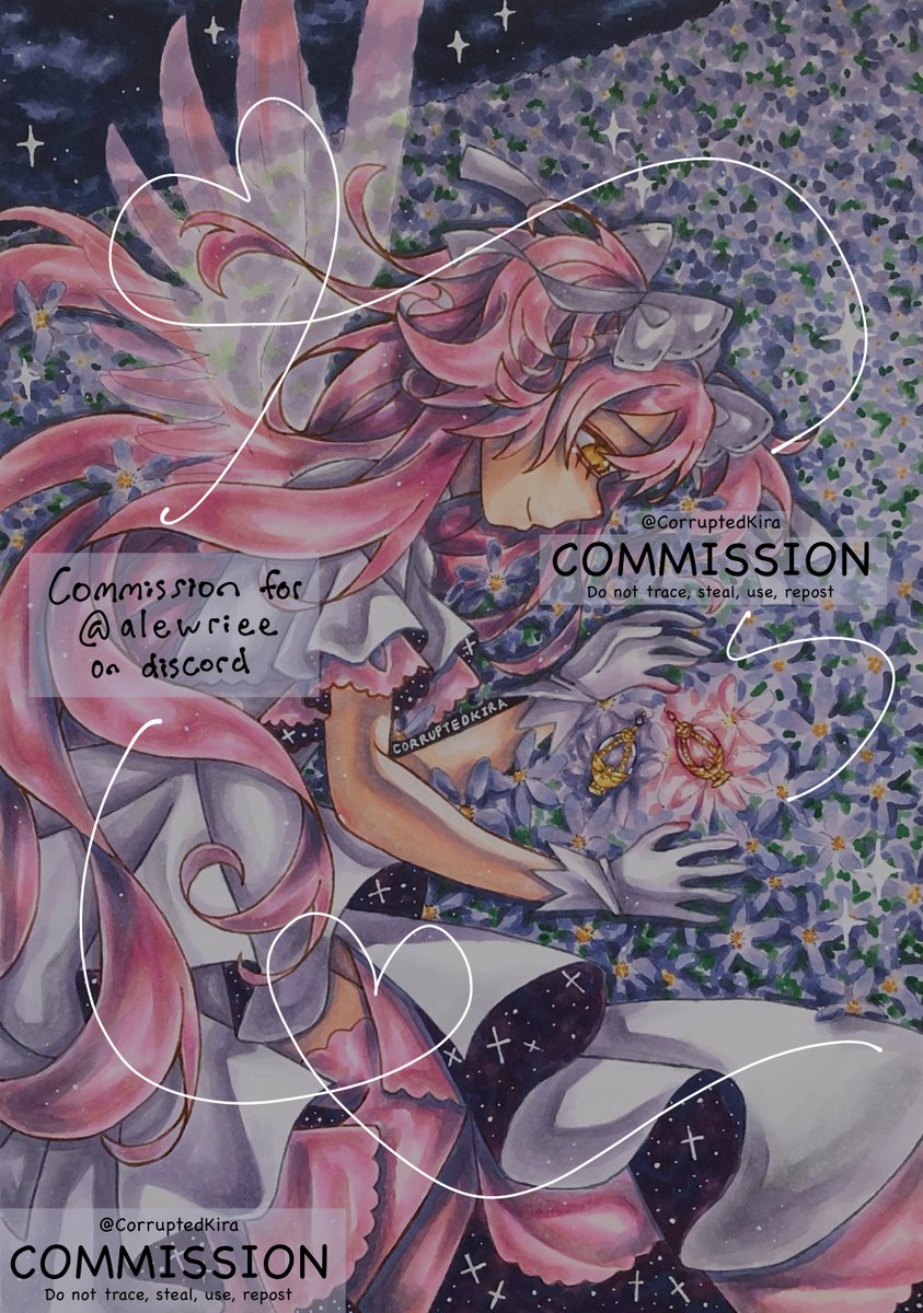 CorruptedKira's tweet photo. Commission for alewiee on discord   

Thx for commissioning me    

Info  
-thigh up
-colored  
- complex bg
-character: Madoka from Puella Magi Madoka Magica
-payment: robux 

#robux #robuxcommissions #madoka #MadokaMagica https://t.co/eNKWCDSx2e