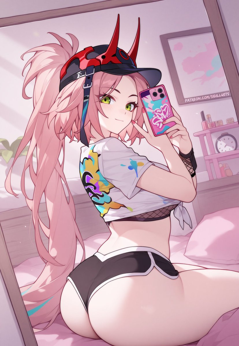 Yes, she also completes the pink ❤️