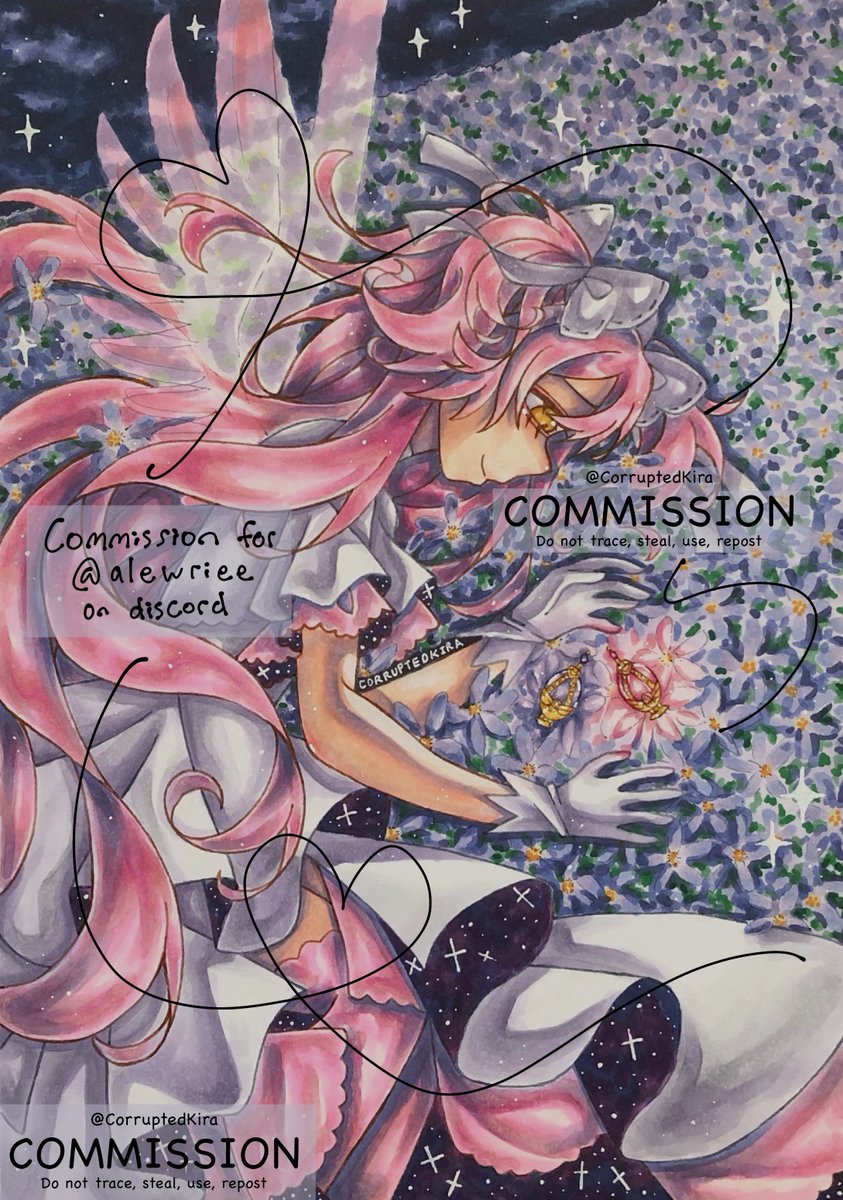 CorruptedKira's tweet photo. Commission for alewiee on discord   

Thx for commissioning me    

Info  
-thigh up
-colored  
- complex bg
-character: Madoka from Puella Magi Madoka Magica
-payment: robux 

#robux #robuxcommissions #madoka #MadokaMagica https://t.co/eNKWCDSx2e