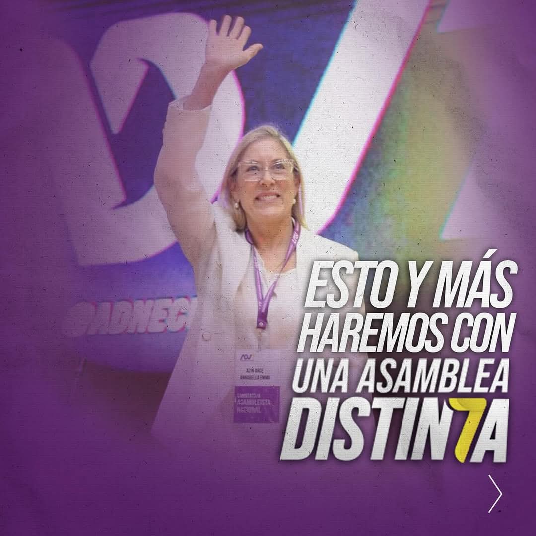 AnnabellaAzinEc's tweet image. Nuestra presencia en la asamblea no será una más; vamos con metas claras y con el compromiso de generar cambios reales.

Los ecuatorianos merecen resultados, no promesas vacías. Junto con @DanielNoboaOk y una asamblea diferente, construiremos juntos el futuro que soñamos 🇪🇨💪