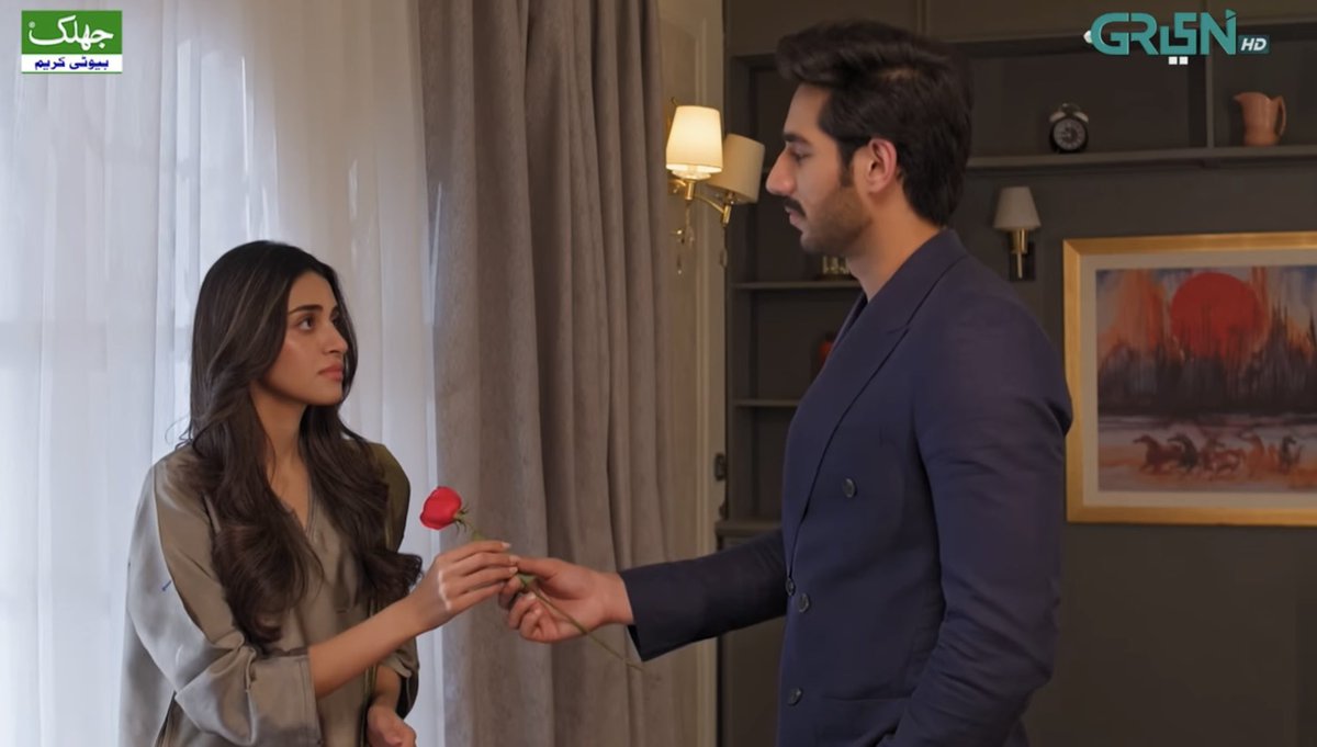 SophiaAQ's tweet photo. Okay. My heart. 😍😊 If #Iqtidar centered 100% on just these two, I’d be more than happy. 😆 They are just ridiculously beautiful and the chemistry is through the roof. #AnmolBaloch #AliRaza #PakistaniDramas https://t.co/FOx5pcBcfR