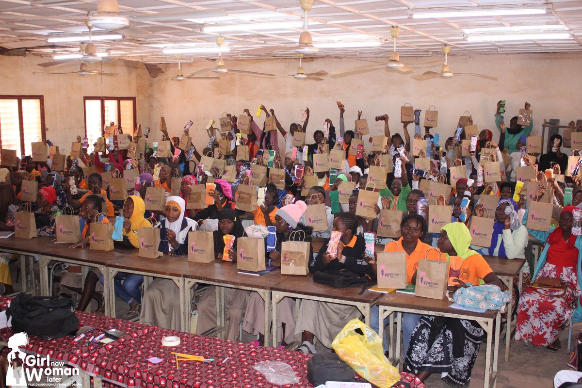 GNWL_INC's tweet photo. No Shame in menstruating! Menstrual Equity Partner Spotlight:
Last year, Girl Now Woman Later was so fortunate and grateful to welcome two new partnerships:
Too Little Children (@NoShamePeriod ) and The Pad Project!(@ThePadProject1 
These organizations have stood as a beacon of hope and change in helping to make sure that girls in Low- and middle-income countries (LMICs) do not skip school simply because they lack period products, or the menstruation health education for them to manage their period while staying in school.
GNWL can’t thank you enough for the generous and kind donation you have given to our schoolgirls. Your support will go a long way to ensure that period truancyis no longer a barrier to school attendance and that period shame becomes history in Burkina Faso, West Africa. GNWL will also continue to strive in her mission to advance menstrual equity because it is the right thing to do!
We bleed because our bodies gave us that power! My period is my superpower!