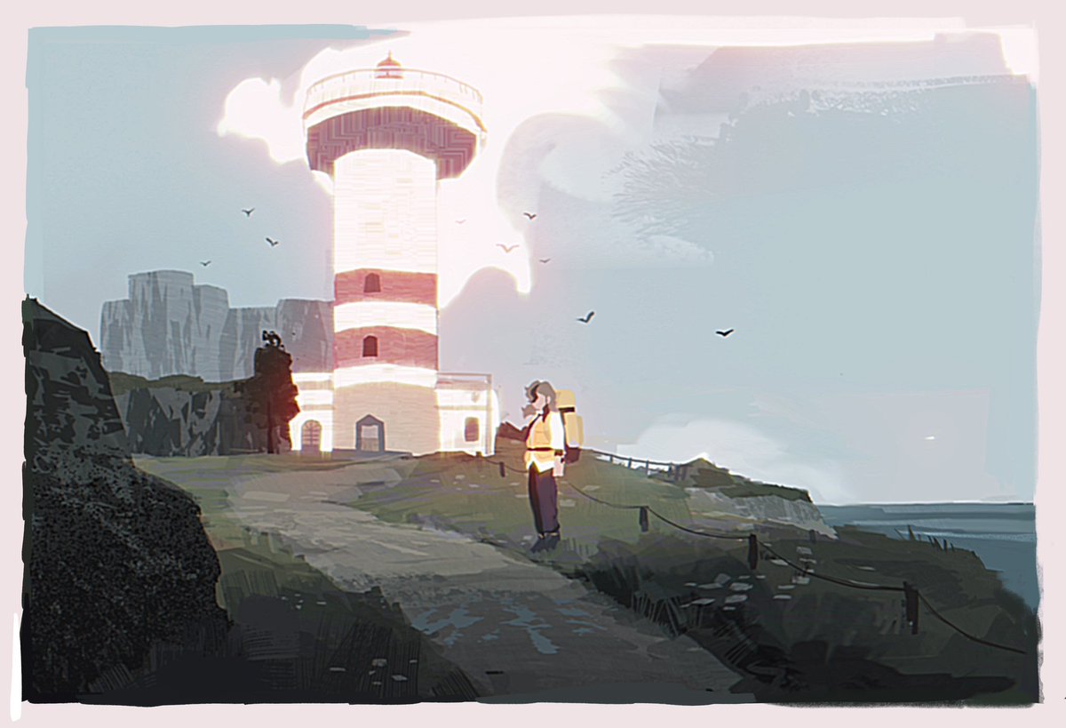 The boy you met at the lighthouse