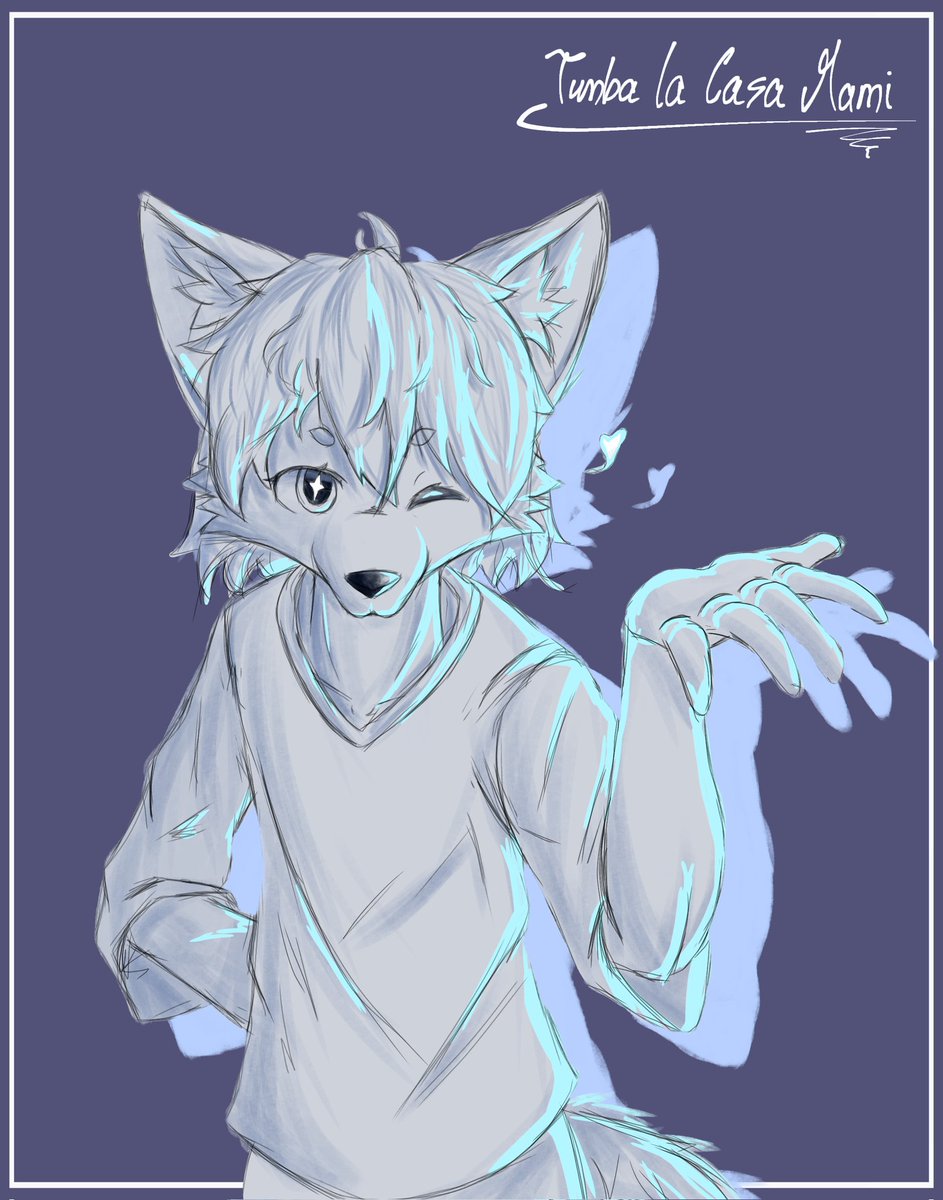 No hay color así que con sombras con tono más azul.
<a href="/tumbalacasa0507/">tumba la casa mami</a> 
Aquí está el dibujo con un estilo un poco diferente pero cuenta.

v4p0r30n r3f3r3nc3? 👀👀👀