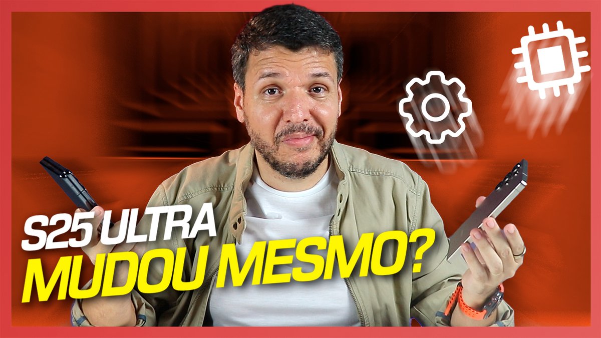 Vídeo no canal!
Galaxy S25 Ultra: O que mudou de VERDADE?
youtu.be/3xFORwhh3k8