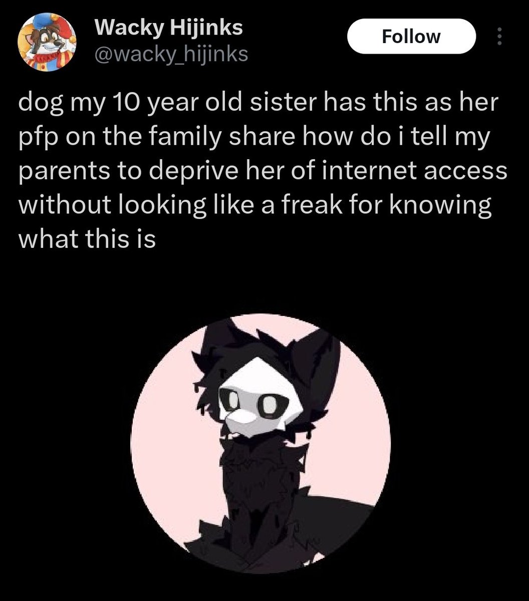 AverageFurUsers's tweet photo. Average Furry User https://t.co/Ksgr10BF1f