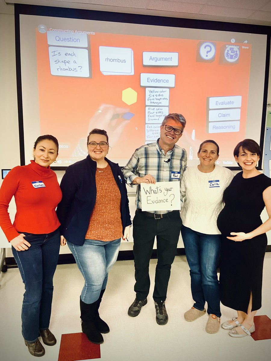 dizdar_baily's tweet photo. Thank you @Region4ESC for hosting  @paulandersen. I know we at @SBISDScience gained great insights into how to have students use evidence to make a claim and reasoning. #WhatsYourEvidence #CER https://t.co/1zrdESoNgL
