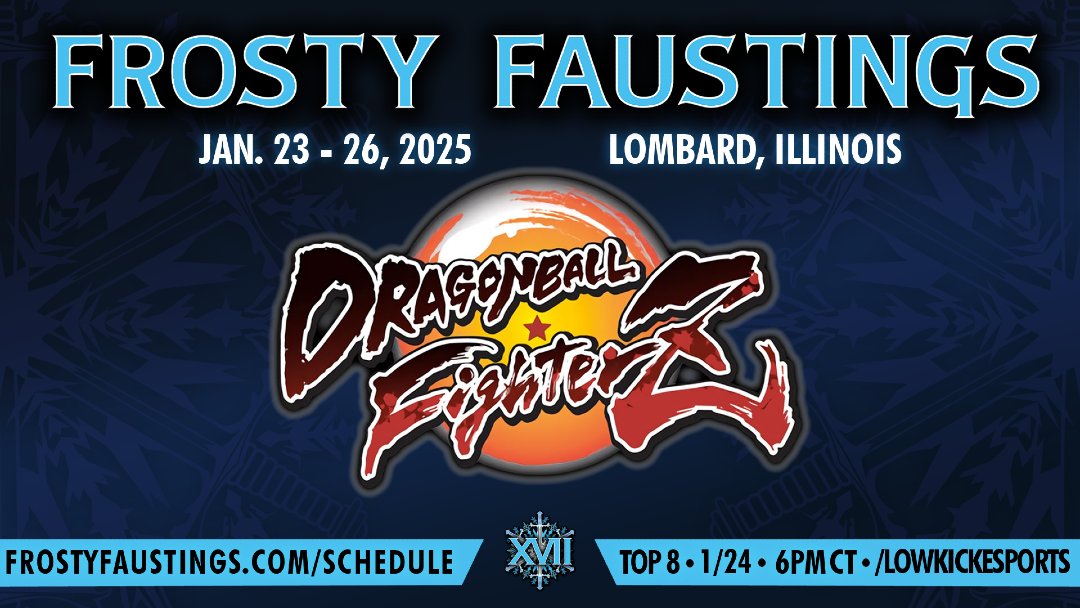 Frosty Faustings (@frostyfaustings) on Twitter photo Top 8 of #DBFZ is about to start! Watch now at <a href="/LowKickEsports/">Low Kick Esports @ World Warrior US Midwest</a> twitch.tv/lowkickesports
Also, there is still time to contribute to the <a href="/matcherino/">Matcherino</a> matcherino.com/series/2412 Top 8 of #DBFZ is about to start! Watch now at <a href="/LowKickEsports/">Low Kick Esports @ World Warrior US Midwest</a> twitch.tv/lowkickesports
Also, there is still time to contribute to the <a href="/matcherino/">Matcherino</a> matcherino.com/series/2412