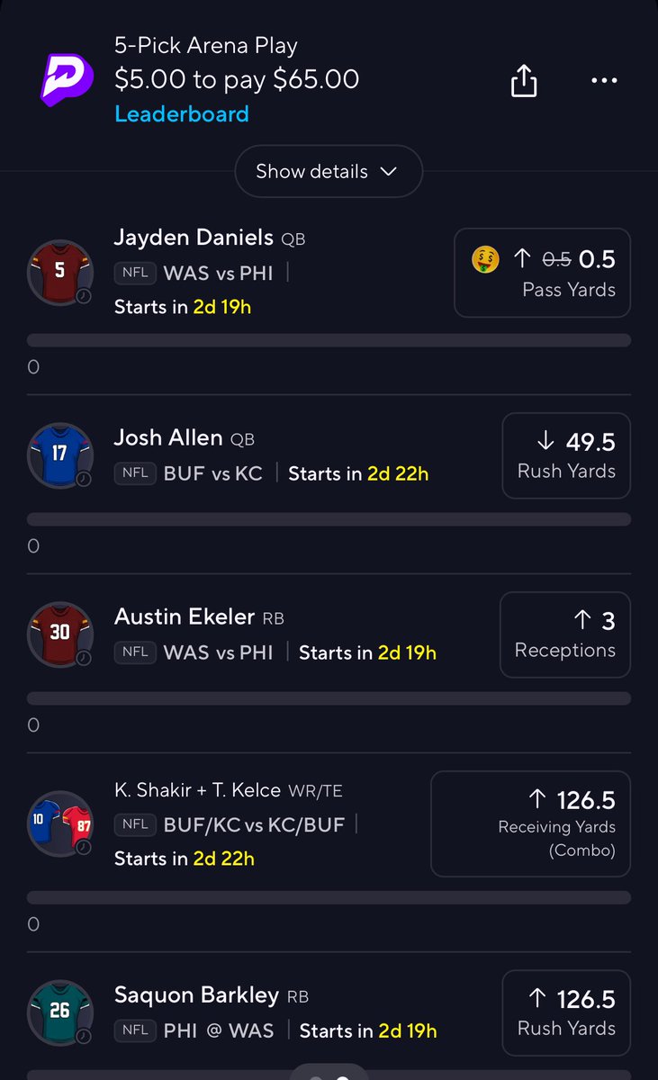 PoundSignLB's tweet image. #SuperSweat @PrizePicks