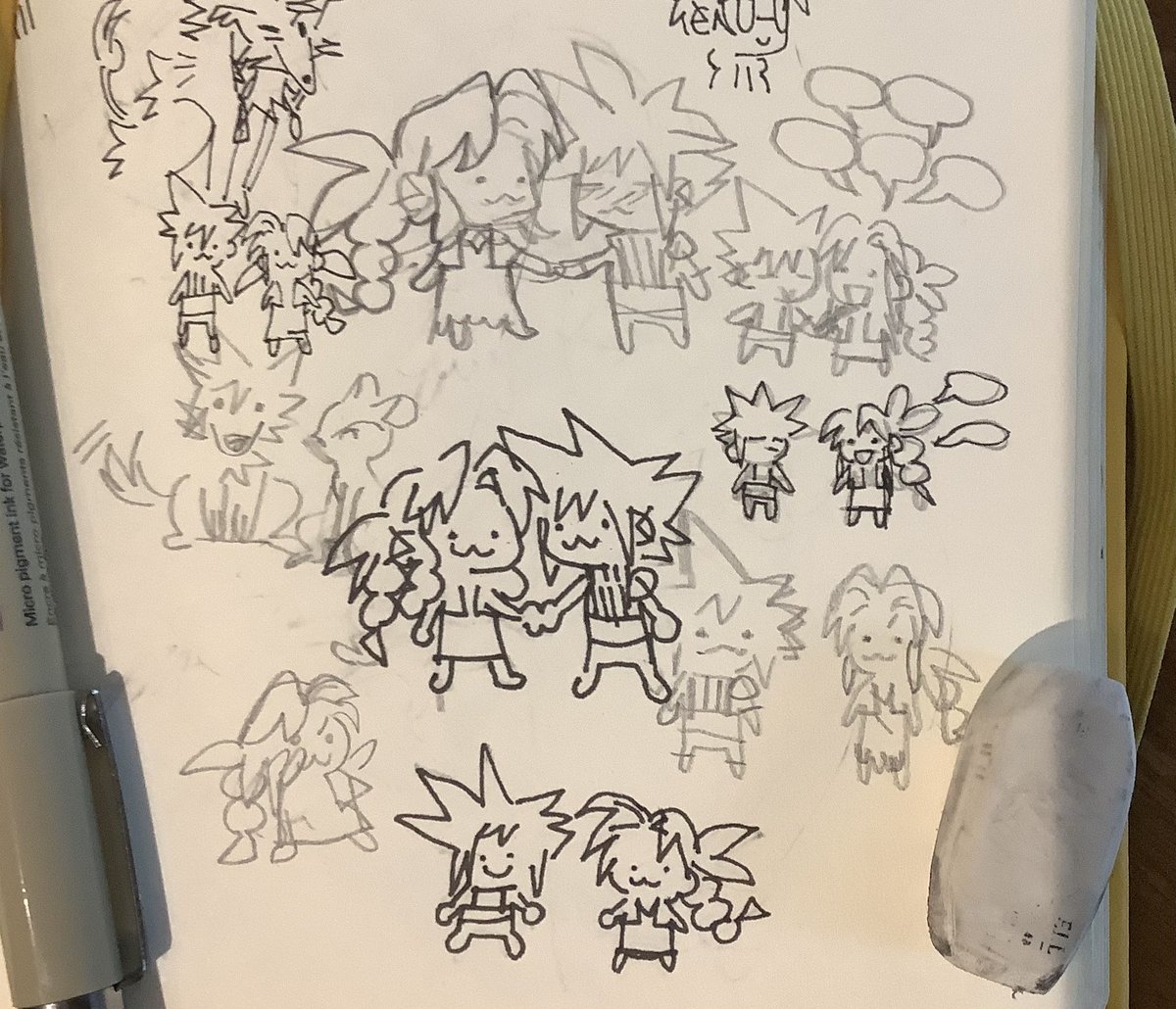 Laurier__24's tweet photo. Random clerith doodles from work.. https://t.co/Fgx9Qjm7Qu