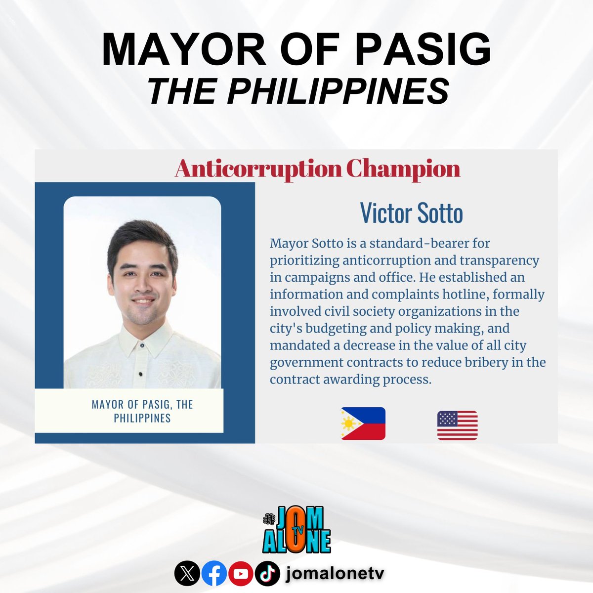 jomalonetv's tweet photo. Congrats po @VicoSotto 

Full Story: https://t.co/fUruAHrwpH

#JomAloneTV https://t.co/8rojsT92Oh