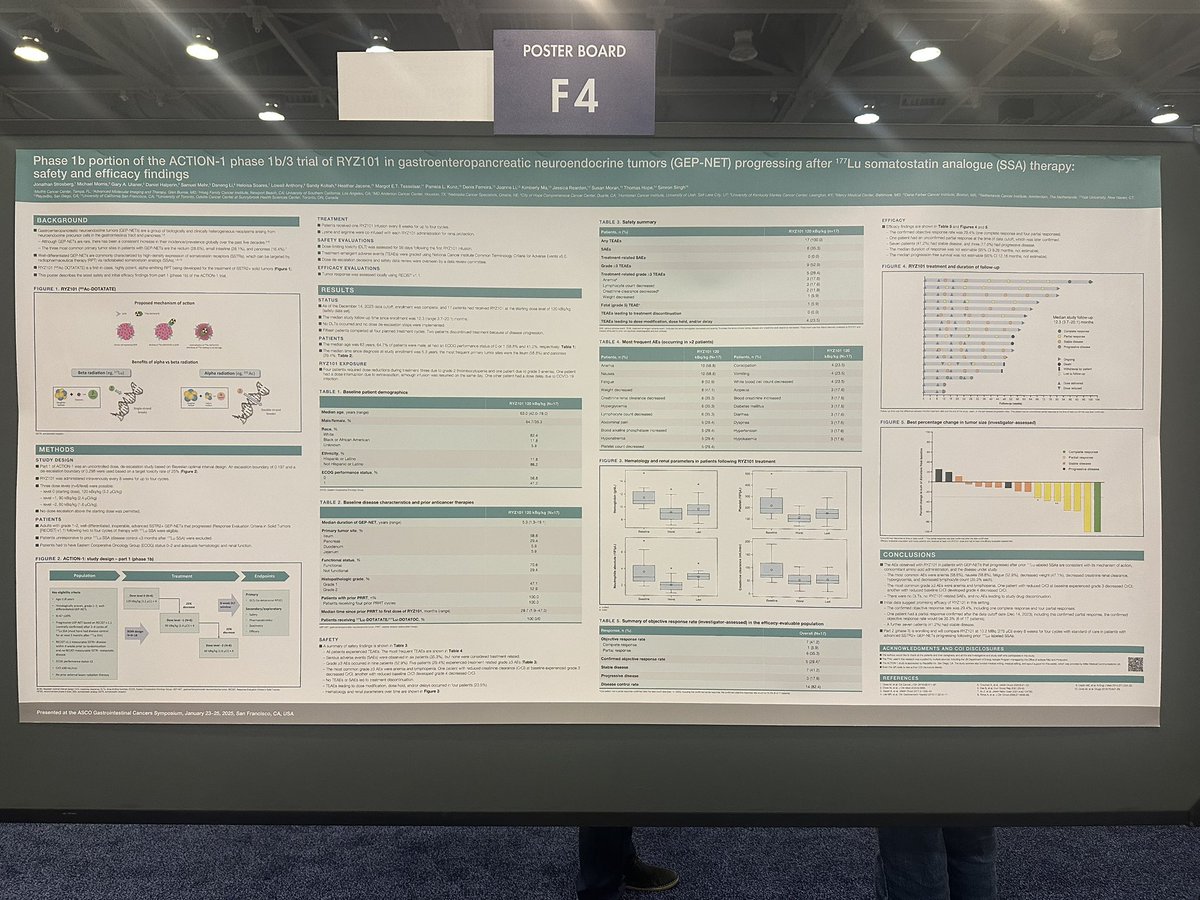 helops79's tweet photo. Happy to offer alpha emitter treatment options via the ACTION-1 trial for patients with WD GI GEP-NETs in the Montain West area! Poster with some of the phase 1 results. Phase 3 enrolling... @Huntsman_CTO @huntsmancancer https://t.co/cg762BJoo7 https://t.co/eELQeiw1Rb