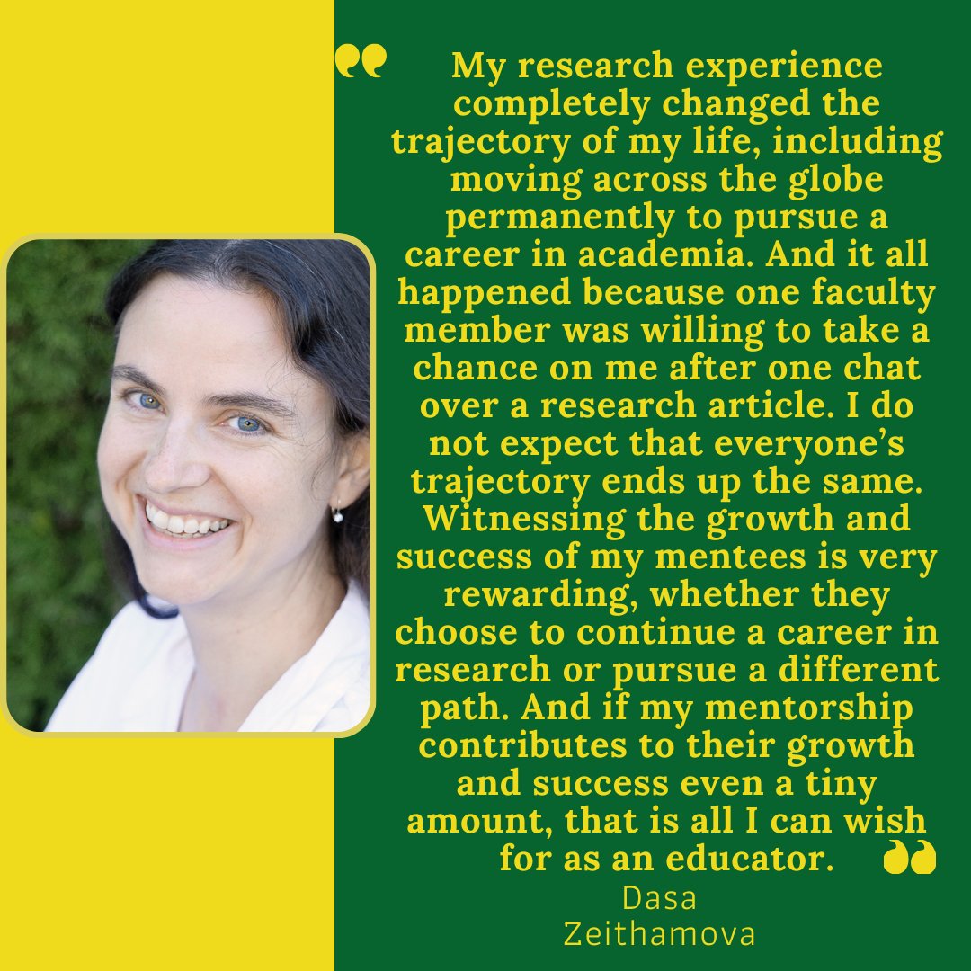 UOPsych's tweet photo. Congrats to Dr. Dasa Zeithamova, one of four recipients of the 2024 CURE Faculty Research Mentor Award! CURE, the Center for Undergraduate Research and Engagement, annually recognizes University of Oregon faculty members  for their exceptional mentoring of undergraduate research. https://t.co/5aHpzLIlZg