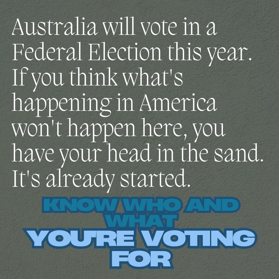 #auspol #australia #auspolitics #ausvotes #nswpol #politics #australianpolitics #ausgov #knowwhatyouvotefor #knowwhoyourevotingfor #federalelection