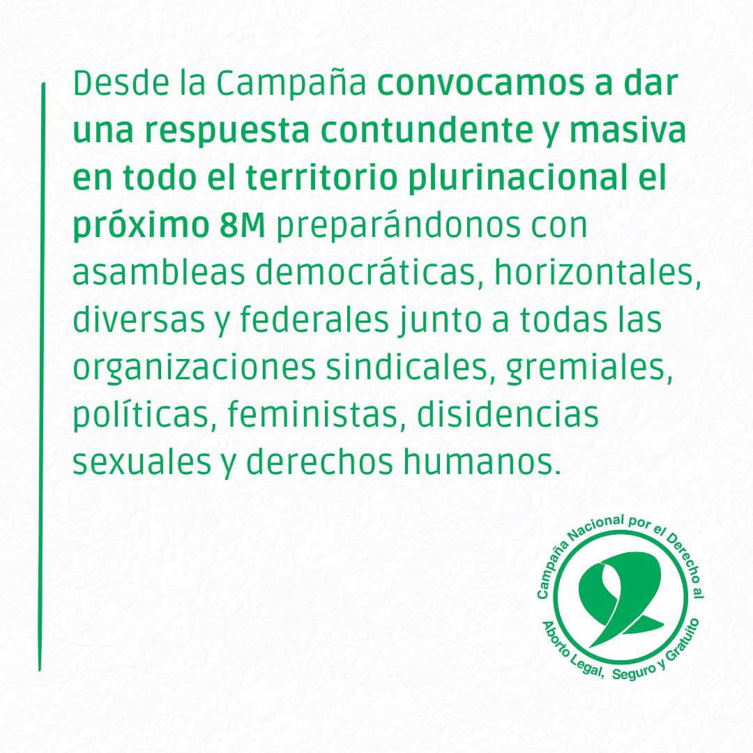 CampAbortoCABA's tweet photo. 😡 Repudiamos el discurso de Javier Milei en Davos

🔥 Ante la clara amenaza hacia todos los derechos conquistados proponemos una respuesta construida sin miedo y con la certeza de nuestras convicciones

#NiUnPasoAtras
#HaciaUn8MEnLucha https://t.co/G6YU8G1iR3