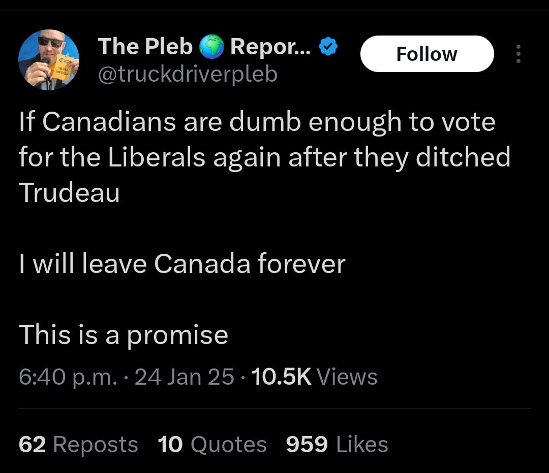 New Liberal Party of Canada ad just dropped!