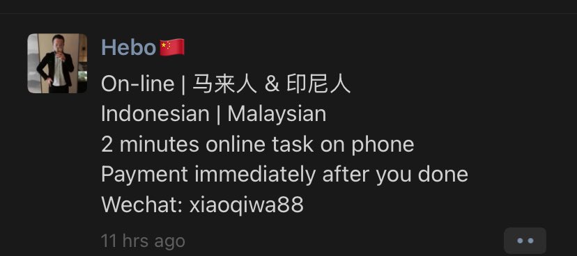 bobaluvls's tweet photo. yang minat langsung add wechatnya aja
#freelance https://t.co/DanF4PTKYG
