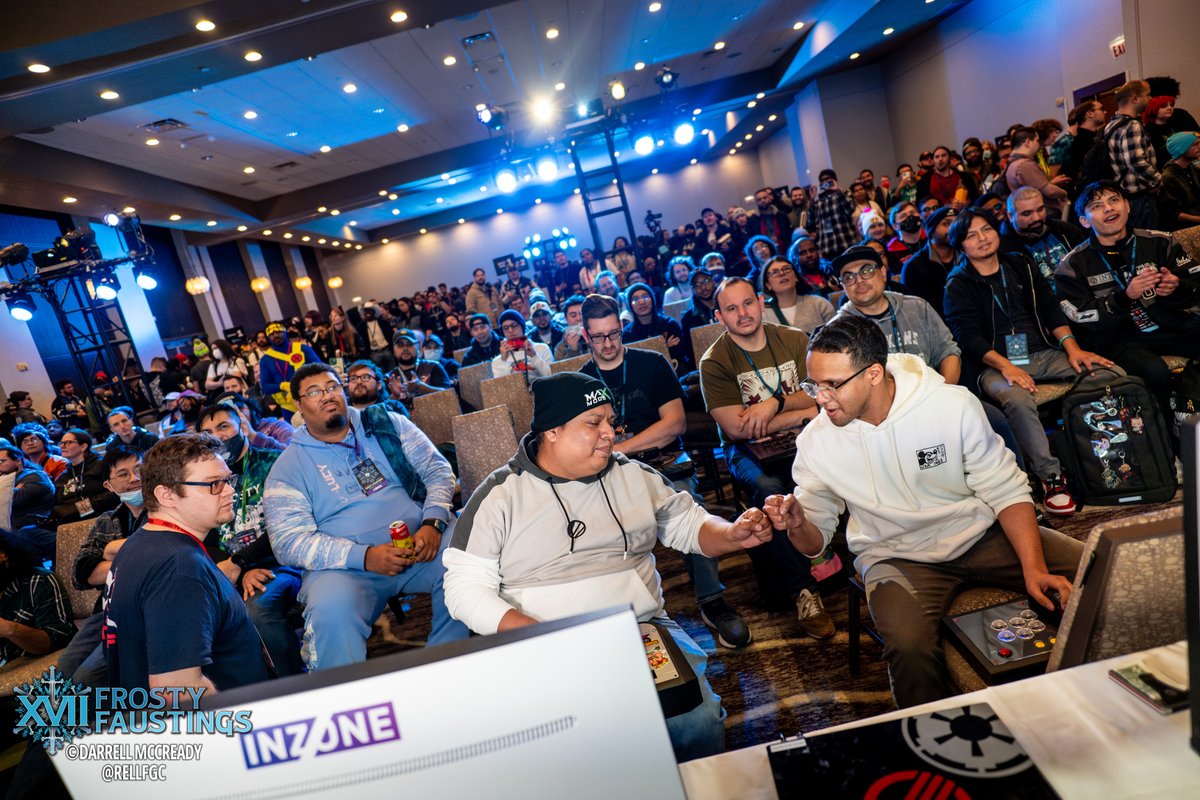 FrostyFaustings's tweet image. Congratulations to your #MVC2 Top 8 at #FFXVII2025!

🏆: Shakira
🥈: @lemagicdude 
🥉: @JacobPat84
🏅: player unknown
🏅: animatednick
🏅: @KBeast707 
🏅: @DJ_Vest
🏅: @SouthpawRock_

Legendary commentary from @jchensor &amp;amp; @IFCYipeS!

📸: @RellFGC