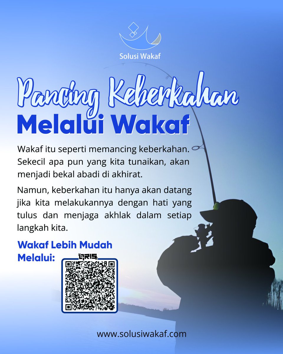 SolusiWakaf's tweet photo. Semoga setiap wakaf yang kita tunaikan menjadi cahaya penerang di akhirat, membawa manfaat besar bagi sesama, dan menjadi bukti cinta kita kepada Allah Ta'ala. Aamiin. 🤲

#solusiwakaf #wakafonline #jhope_in_paris https://t.co/QTRrz2clug