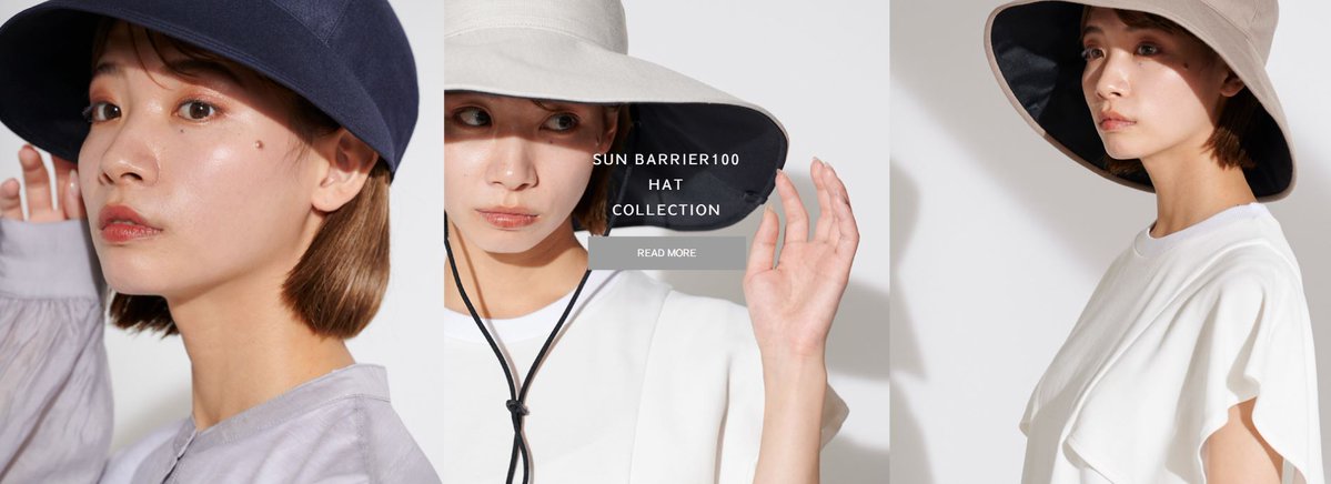 SUN BARRIER 100 ハット トラベル・ハット｜完全遮光帽子｜サンバリア100 | 完全遮光日傘