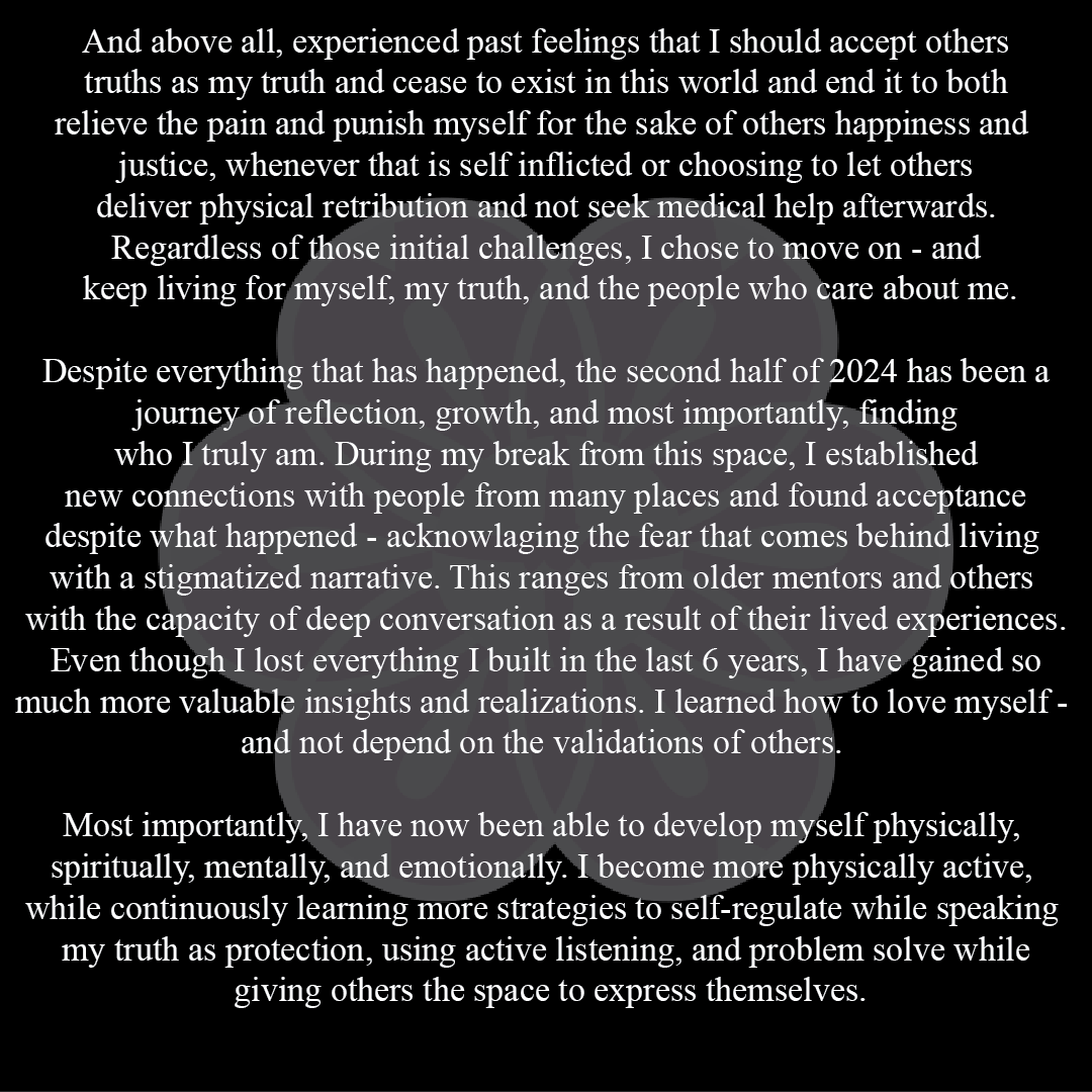 Tsukiimk2's tweet photo. Its been a while!

TLDR; Im choosing to accept everything and move on. I'm returning to this space as the true me, Tsukii. Mikan is officially dead. Coming back to this space for both the existing and new people in my life.

I will be making more non-music content, stay tuned! https://t.co/UY1PJl5rxN