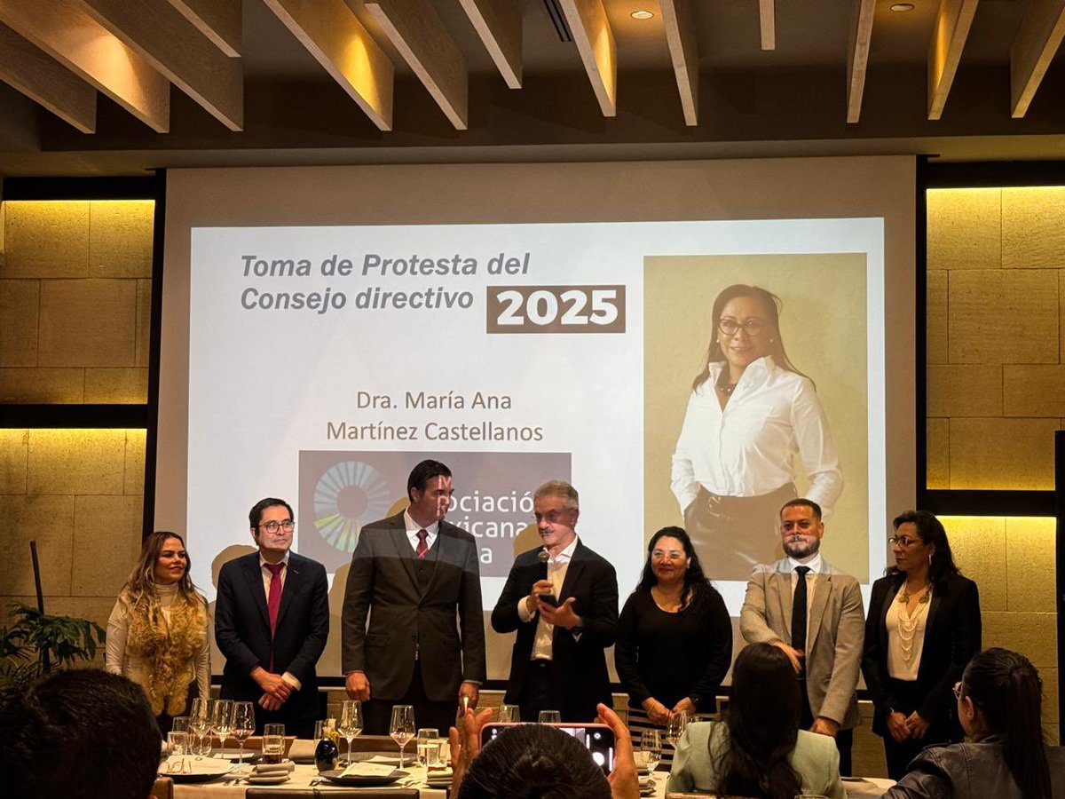 María A. Martínez (@retinamexico) on Twitter photo Muy honrada de ser elegida Vicepresidenta para 2025 de la <a href="/amretina/">Asociación Mexicana de Retina, A.C.</a> y Presidenta 2026. Será un honor trabajar con los compañeros Retinólogos. Muy honrada de ser elegida Vicepresidenta para 2025 de la <a href="/amretina/">Asociación Mexicana de Retina, A.C.</a> y Presidenta 2026. Será un honor trabajar con los compañeros Retinólogos.