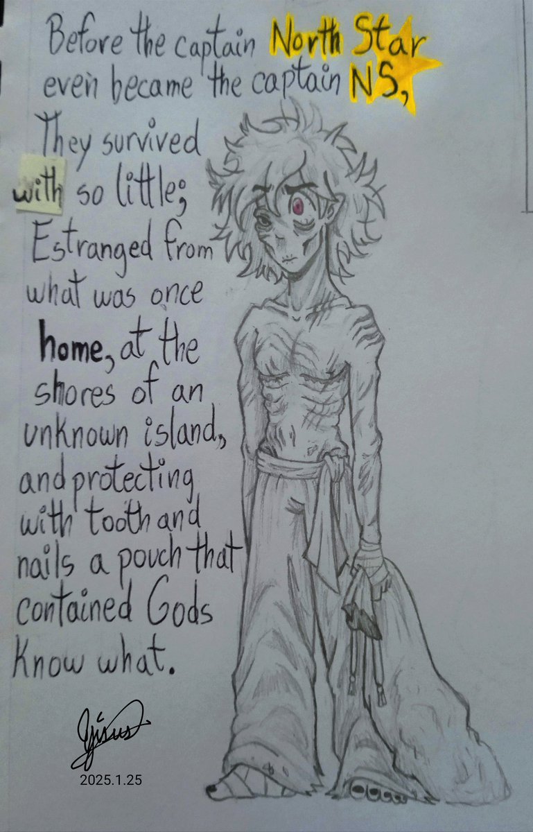 AddamsYisus's tweet photo. //Pirate Au
Something something, Captain NS lore
They changed a lot to the point where we are now
#rkgk #oc #ocart #traditionalart #doodle #art #originalcharacter #artmoots #originalcharacters #ocau https://t.co/3VLSps6Hz4